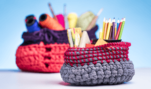 Crochê com Fio de Malha: Utilitários para Casa