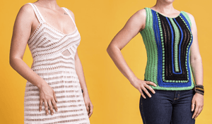 Roupas de crochê para o verão