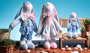 Bichinhos de Tecido: Técnica Russa