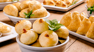Festa rápida: salgadinhos