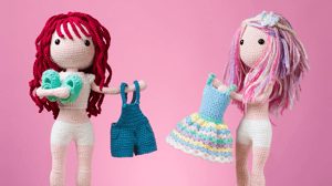 Amigurumi: boneca e roupinhas