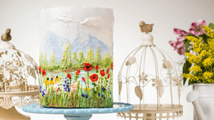 Pintura em Bolo: Técnica Impasto