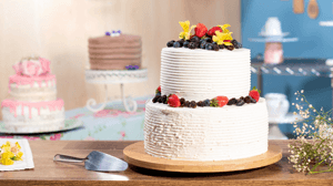 Bolo Espatulado e com Texturas