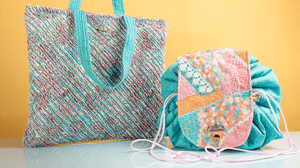 Peças em patchwork e costura criativa