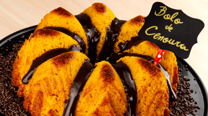 Bolo de Cenoura com Brigadeiro Cremoso