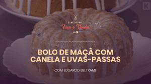 Bolo de Maçã e Canela: Faça e Venda