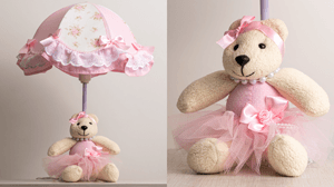 Luminária de Cômoda para Bebê: Costura Criativa