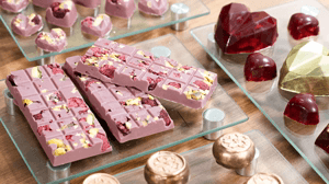 Trufas e bombons para vender no Dia das Mães