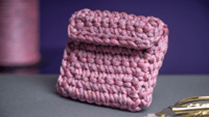  Crochê para iniciantes: bolsinha multiuso