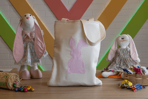  Páscoa criativa: ecobag para ovo