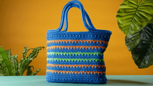 Crochê: Bolsa de Praia de Verão