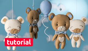 Móbiles em Feltro: Crie e Venda