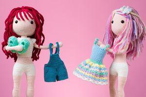Amigurumi: boneca e roupinhas